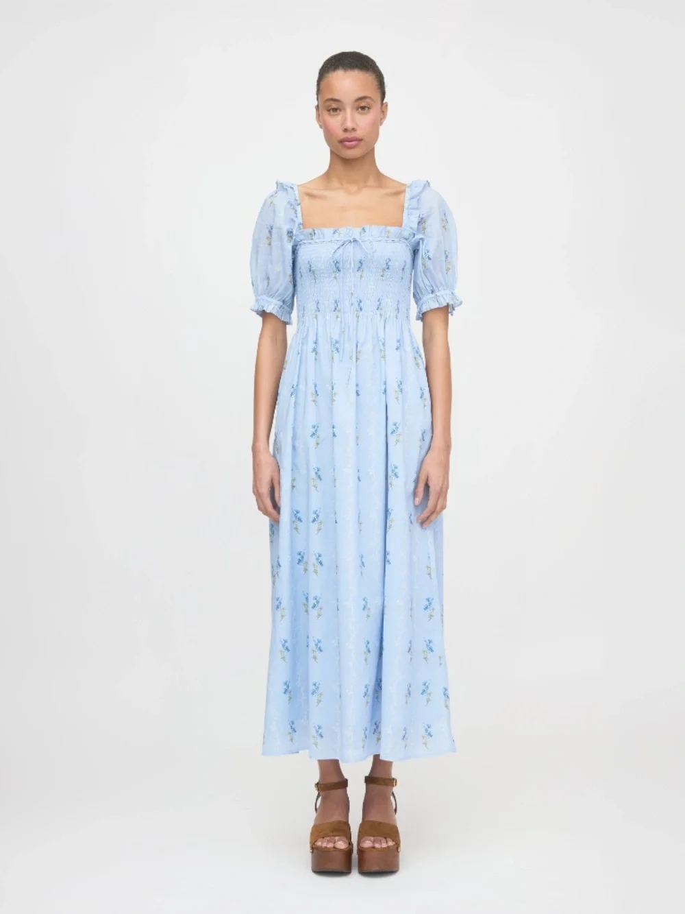Hill House Home The Scarlett Nap Dress - Bluebell Waltz Size XXLBluebell Waltz / - Picture 1 of 3
